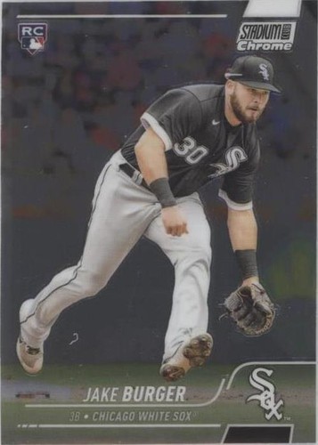 2022 Topps Stadium Club Chrome - Jake Burger #157
