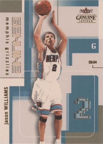 2003-04 Fleer Genuine Insider - Jason Williams #59