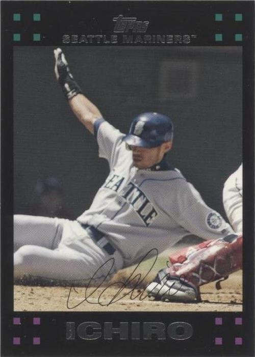 Topps Ichiro Suzuki 2007 Season Baseball Sports Trading Topps Ichiro Suzuki 2007 Season Baseball Sports Trading