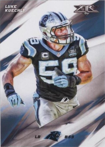 2015 Topps Fire Luke Kuechly #47