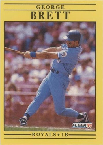 1991 Fleer - George Brett #552