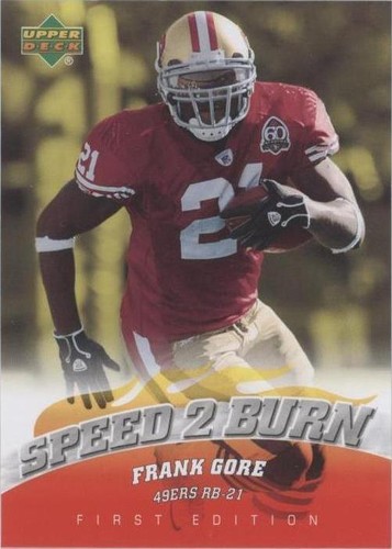 2007 Upper Deck First Edition Frank Gore #SB-FG