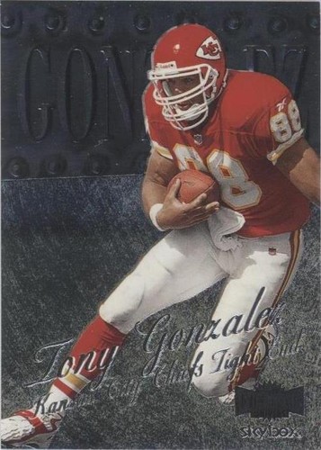 1999 Skybox Metal Universe Tony Gonzalez #138