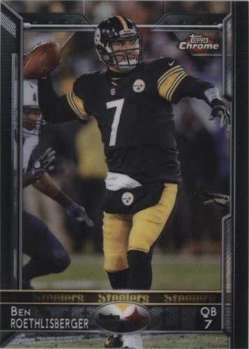 2015 Topps Chrome Ben Roethlisberger #30