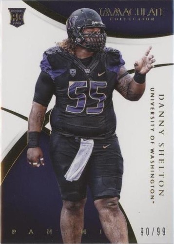 2015 Panini Immaculate Collection Collegiate Danny Shelton #127