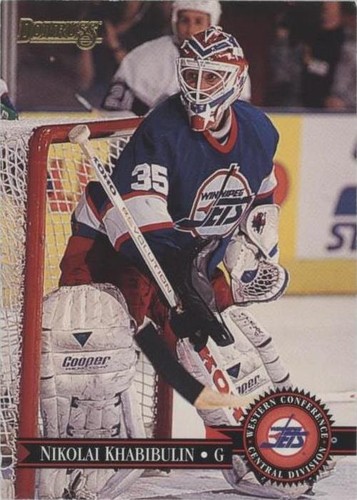 1995-96 Donruss - Nikolai Khabibulin #185