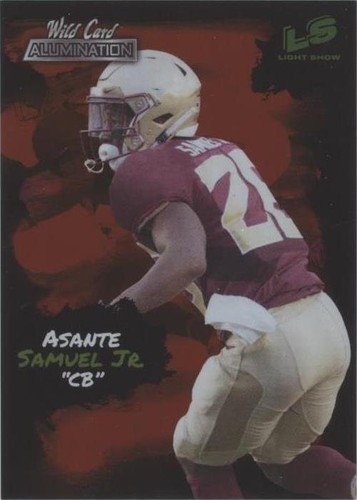 2021 Wild Card Alumination Asante Samuel Jr. #LS 39
