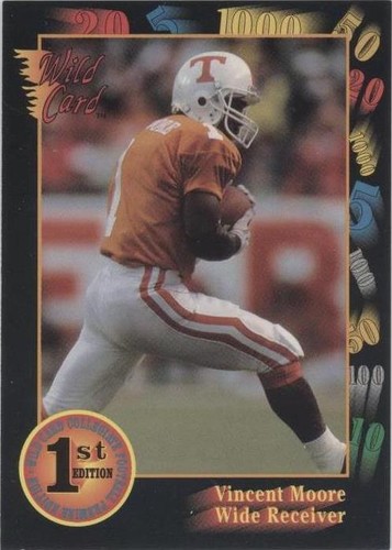 1991 Wild Card Draft Vincent Moore #26