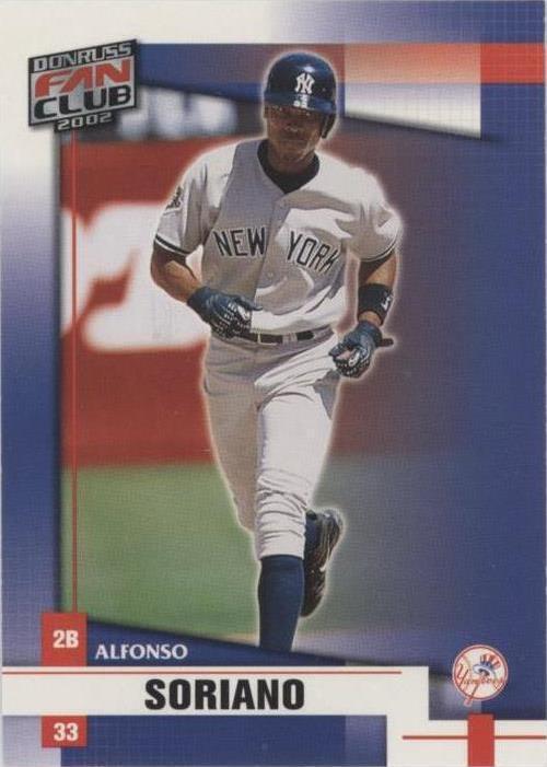2002 Donruss Fan Club - Alfonso Soriano #101