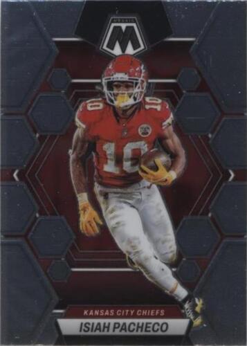ISIAH PACHECO 2024 Panini Mosaic #107 Silver Prizm Mosaic ISIAH PACHECO 2024 Panini Mosaic #107 Silver Prizm Mosaic