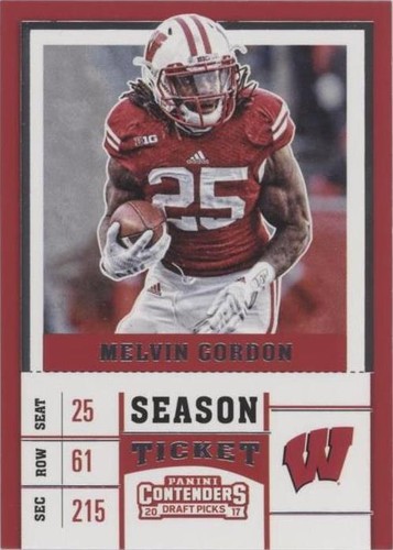 2017 Panini Contenders Draft Picks Melvin Gordon #76