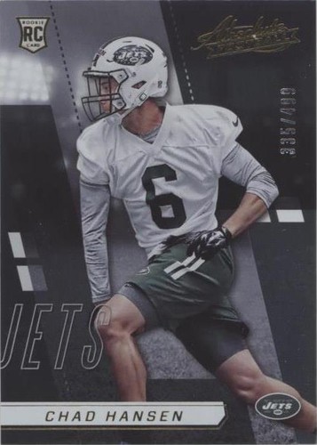 2017 Panini Absolute Chad Hansen #159