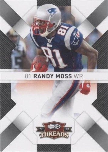 2009 Donruss Threads Randy Moss #61