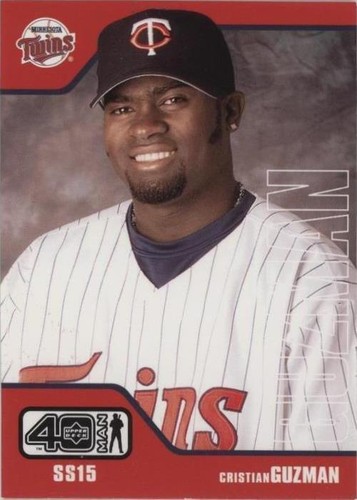2002 Upper Deck 40 Man - Cristian Guzman #382