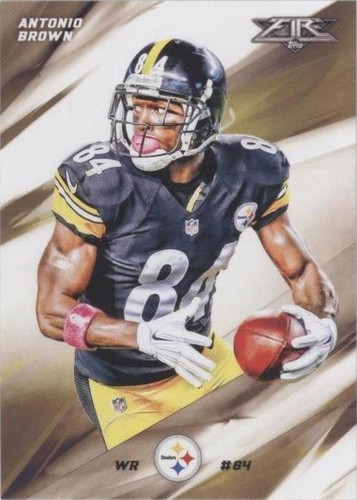 2015 Topps Fire Antonio Brown #55