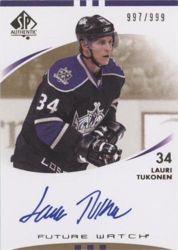 2007-08 SP Authentic - Lauri Tukonen #220