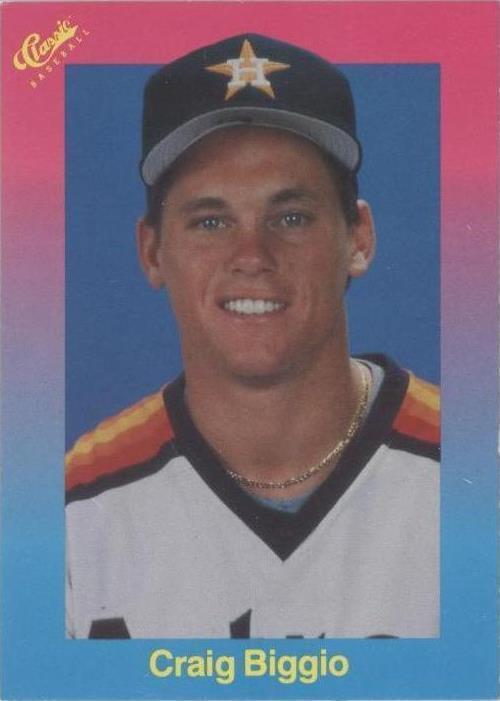 Actualización clásica 1989 edición de viaje rosa/azul claro - Craig Biggio #51