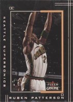 2001-02 Fleer Genuine - Ruben Patterson #107