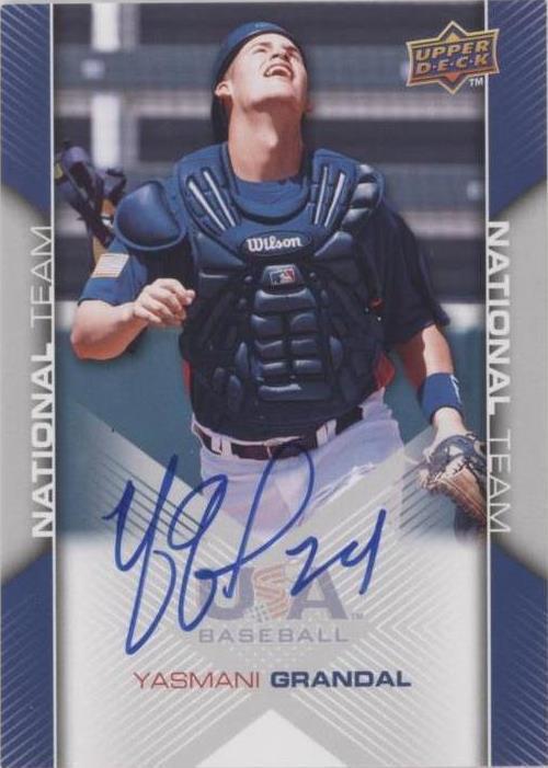 Juego de caja de béisbol Upper Deck USA 2009 - Yasmani Grandal #USA-78