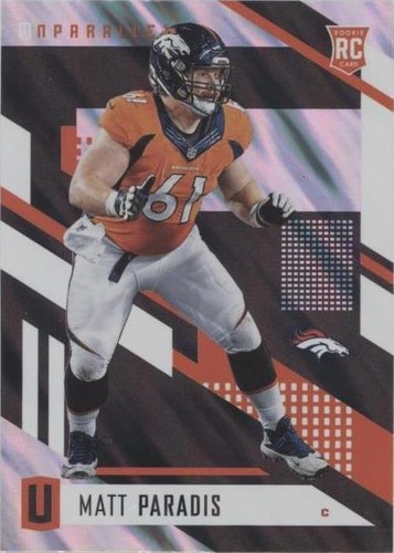 2017 Panini Unparalleled Matt Paradis #89