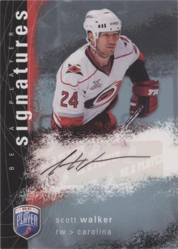2007-08 Upper Deck Be a Player - Scott Walker #S-WA