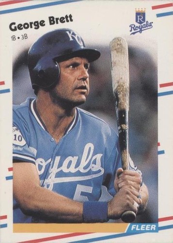 1988 Fleer - George Brett #254