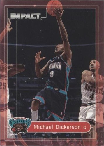 1999-00 Skybox Impact - Michael Dickerson #156