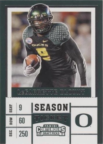2017 Panini Contenders Draft Picks LeGarrette Blount #65