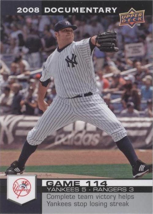 Documental Upper Deck 2008 - Joba Chamberlain #3416