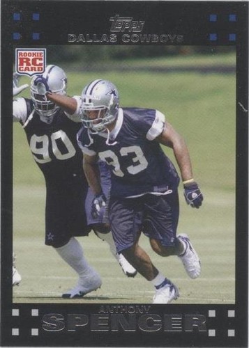 2007 Topps Anthony Spencer #356