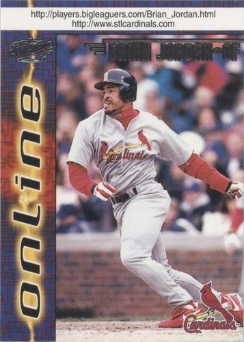 1998 Pacific Online - Brian Jordan #614