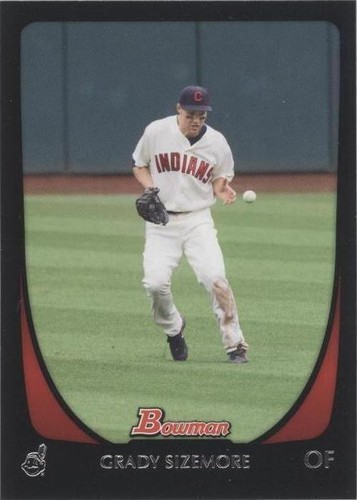 2011 Bowman - Grady Sizemore #25