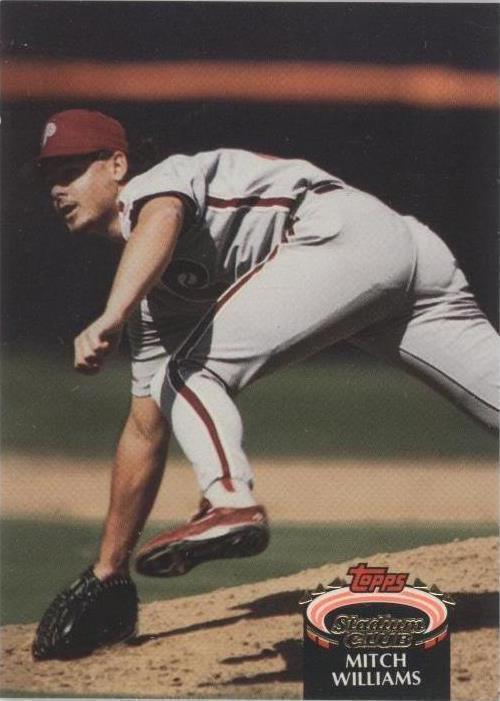 Topps Stadium Club 1992 - Mitch Williams #499