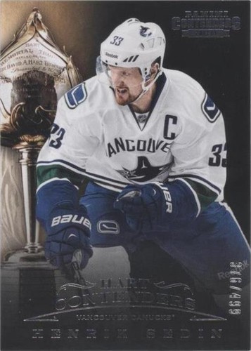 2013-14 Panini Playoff Contenders - Henrik Sedin #HC-17
