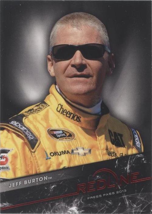 2013 Press Pass Redline - Jeff Burton #10