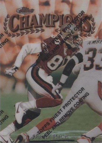 1997 Topps Finest Jerry Rice #220