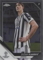2021-22 Topps Chrome UCL Dusan Vlahovic #86