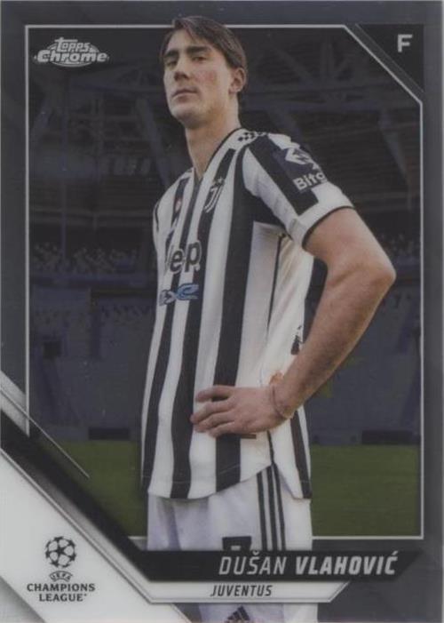 22/23 TOPPS MUSEUM VLAHOVIC ブラホヴィッチ カード 2022-23 Topps UEFA Club Competitions - Dusan Vlahovic #75