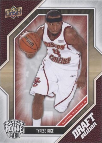 2009-10 Upper Deck Draft Edition - Tyrese Rice #62