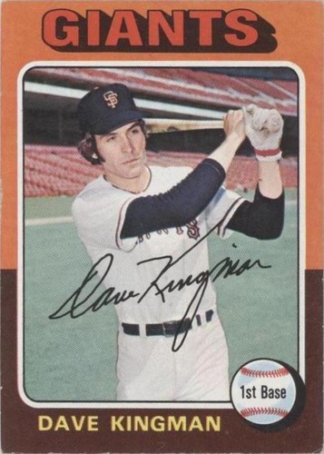 1975 Topps - Dave Kingman #156