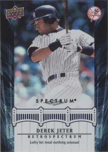 2008 Upper Deck Spectrum - Derek Jeter #DJ47