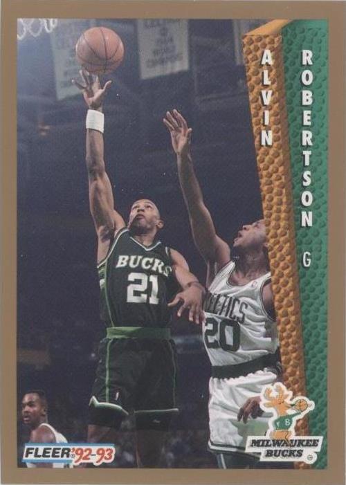 Fleer 1992-93 - Alvin Robertson #130