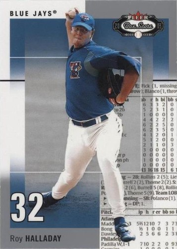 2003 Fleer Box Score - Roy Halladay #100