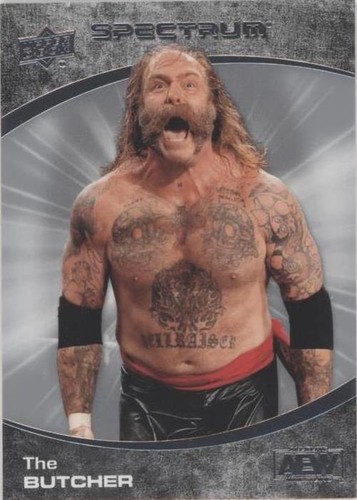 2021 Upper Deck AEW Spectrum - The Butcher #28