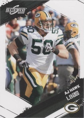 2009 Score A.J. Hawk #103