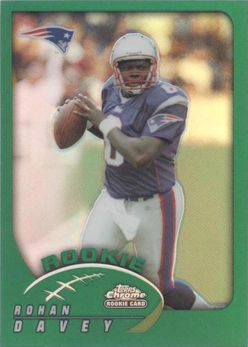 2002 Topps Chrome Rohan Davey #224