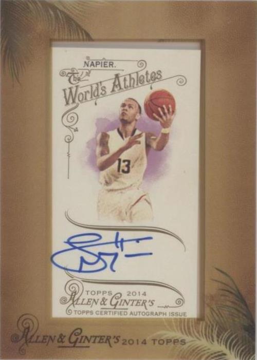 2014 Topps Allen & Ginter's - Shabazz Napier #AGA-SN