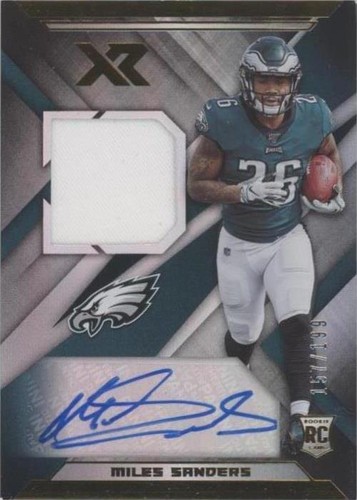 2019 Panini XR Miles Sanders #RSA-20