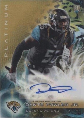2015 Topps Platinum Dante Fowler Jr. #AR-DFJ