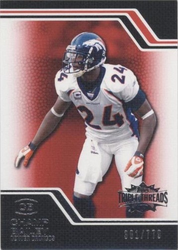 2008 Topps Triple Threads Champ Bailey #85
